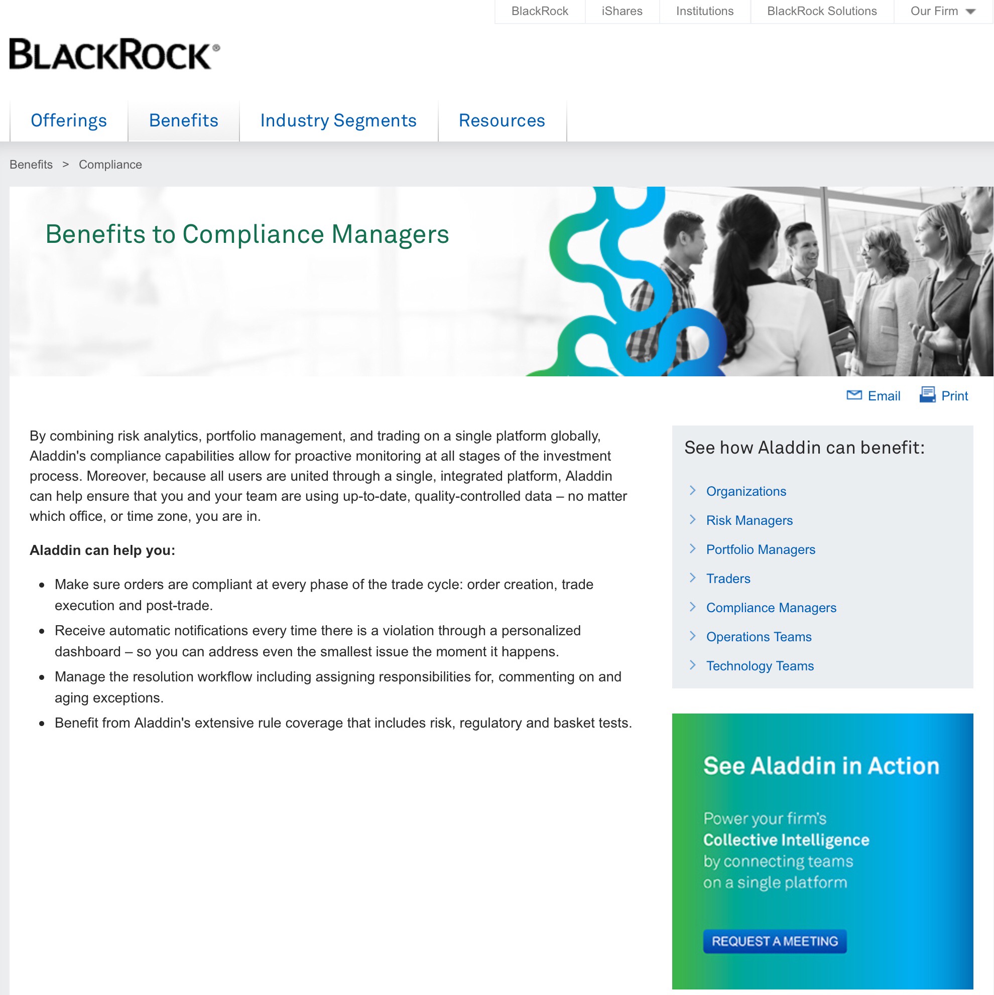 Risk & compliance: Aladdin generates $600m for BlackRock from 180 ...